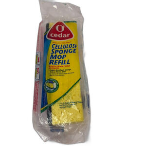 O-Cedar Cellulose Sponge Mop Head Refill NWT Sealed
